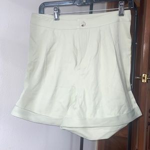 lighting sucks but this is a bright light green shorts